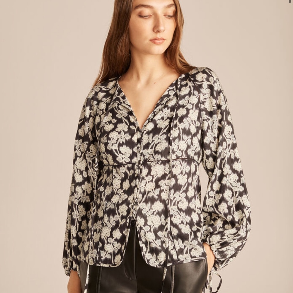 Rebecca Taylor Alicia Fleur Top